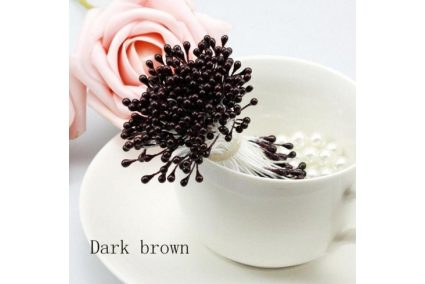Тычинка для цветов темно-коричнева