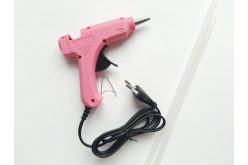 Пістолет клейовий рожевий 20 Вт, 07мм