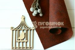 Фетр американський м`який 1,5 мм 22х30см 2614 Bewitching Brown