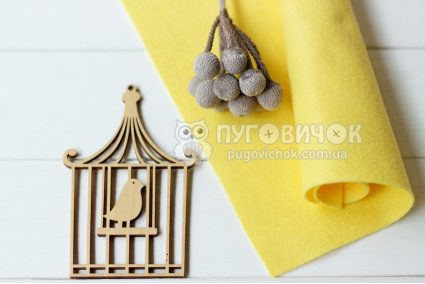 Фетр американский мягкий 1,5 мм 22х30см 0415 Banana Cream