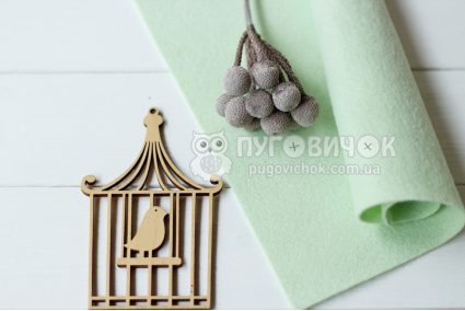 Фетр американський м`який 1,5 мм 22х30см 0713 Hint of Mint