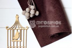 Фетр американский мягкий 1,5 мм 22х30см 0663 Light Brown