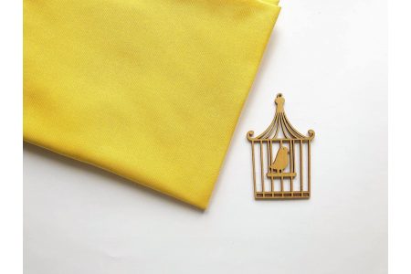 Ткань домотканая желтая