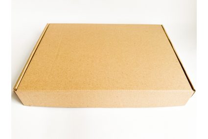 Коробка з крафт-картону 340*240*50мм