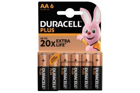 Батарейка DURACELL PLUS LR6/AA (пальчикова)