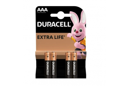 Батарейка DURACELL PLUS LR03/AAA (мизинчиковая)