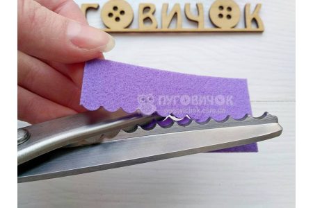 Ножницы фигурные "Волна" в ассортименте