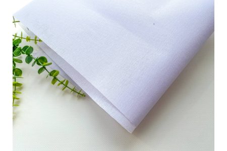 Дублерин клеевой жесткий 25*112см белый 260 г/м2