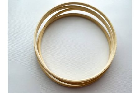 Кольцо бамбуковое с отверстиями 21,23,24см РАСПРОДАЖА