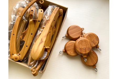 Набір святковий: 5 блоків на 35 мелодій під дерево + 5