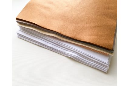 Набір Святковий 100шт. листів 20х30см корейського м'якого фетру