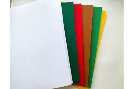 Набір Святковий 100шт. листів 20х30см корейського жорсткого