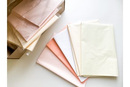 Набір Святковий Папір тишью 25 упаковок по 10 листів