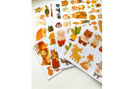 Набір жорсткого фетру з принтом 10 казок "Базовий"