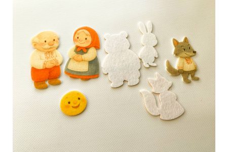 Игровой набор фигурок для сказки “Колобок”
