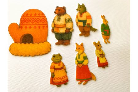 Ігровий набір фігурок для казки "Рукавичка"