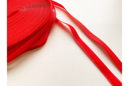 Липучка велкро 20мм красная (рулон 25 метров)