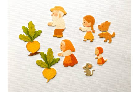 Игровой набор фигурок для сказки "Репка"