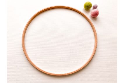 Кольцо пятислойное буковое для мобиля 22,5 см (5*9мм)