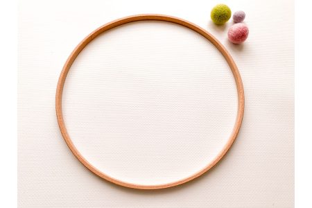 Кольцо пятислойное буковое для мобиля 22,5 см (5*9мм)