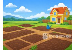 Ігровий фон "Город" 29*40см на 2мм жорсткому фетрі