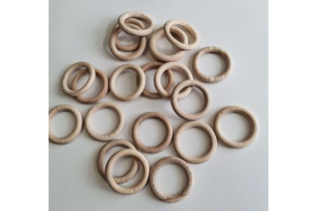 Кольцо деревянное буковое 53мм под обмотку (второй сорт)