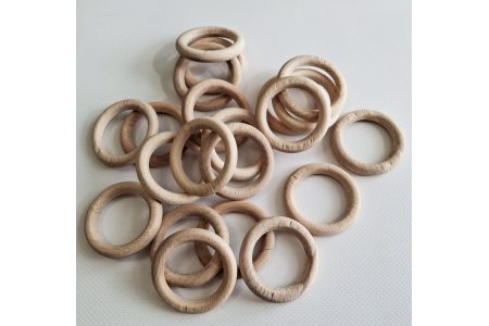 Кільце дерев'яне букове 53мм під обмотку (другий сорт)