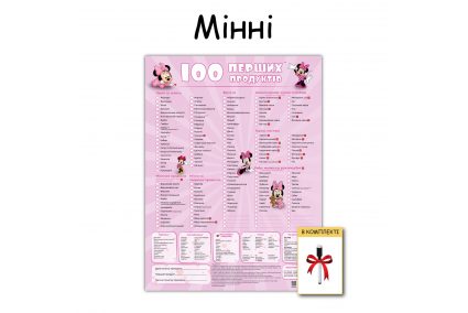 Планер "Міні" магнітний 100 перших продуктів