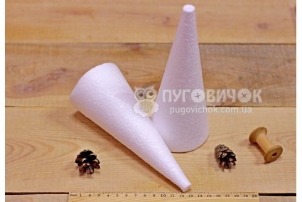 Заготовка "Конус" з пінопласту 160мм Заготовка "Конус" з пінопласту 160мм