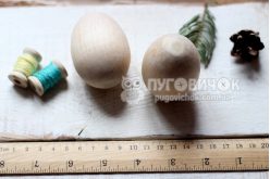 Заготовка для декора "Яйцо деревянное" 7 см