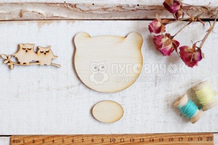 Шаблон деревянный "Мишка"