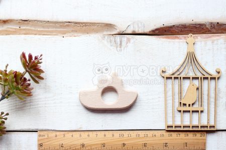 Грызунок деревянный "Кораблик"